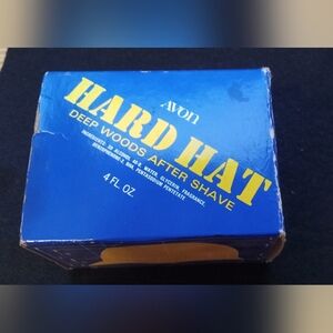 Avon Hard Hat After Shave in Blue and Yellow New